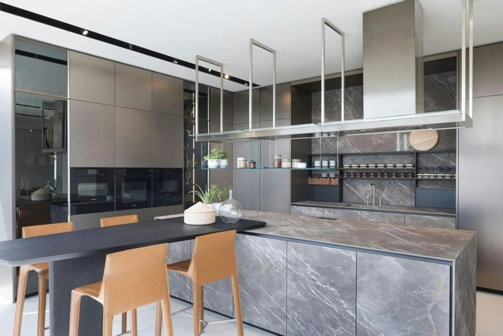 Bright remodeled kitchen with warm natural finishes